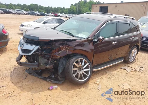 2010 Acura Mdx Technology Package z USA, uszkodzony, nr VIN 2HNYD2H44AH505752